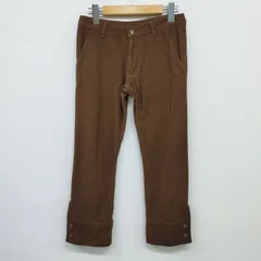 ALBA ROSA アルバローザ クロップド 裾ボタン パンツ 109 ギャル Y2K 古着 vintage レディース サイズ 1 LH48のサムネイル