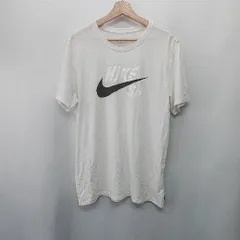◇ ⊂ NIKE ナイキ コットン素材 長袖 Tシャツ サイズM アイボリー レディース E  【1409240056133】
