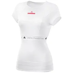 アディダス(adidas) レディース byステラ・マッカートニー パフォーマンス Tシャツ AE208 ホワイト XSサイズ