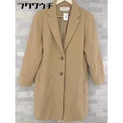 ◇ chocol raffine robe ショコラ フィネ ローブ 長袖 チェスター コート サイズM ベージュ系 レディース 【中古】 【1103240013300】のサムネイル