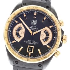 訳ありタグホイヤー TAG HEUER CAV518E グランドカレラ RS2 PGベゼル 自動巻き メンズ_868022