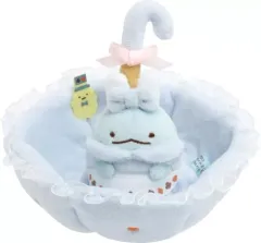 【中古】ぬいぐるみ とかげ(アリス)＆かさ ぬいぐるみマルチトレイ おでかけすみっコ すみっコぐらしコレクション ～ふしぎの国のすみっコ～ 「すみっコぐらし」