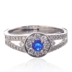 指輪 レディース アウイナイト リング プラチナ ダイヤモンド Pt950 刻印入り 鑑別書付き 日本製【人気アイテム】【アクセサリーマート/メルカリShops店】