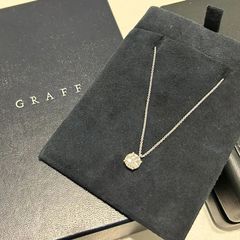 グラフ クラシックグラフ ダイヤネックレス Pt950 5.0g 1.67ct H VS1 3EX FB