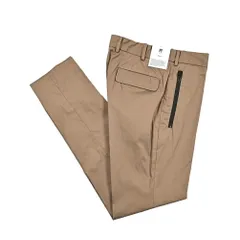 PT TORINO ピーティートリノ / Active LAMDA ストレッチコットン ノータックパンツ 春夏秋 メンズ ライトブラウン 423275のサムネイル