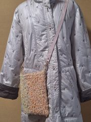 【一点物】手織り　ポシェット　スマホショルダーバッグ　ハンドメイド