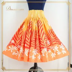 【フラダンス衣装】オレンジ Paondor パンドール ワンピース ドレス パンの木柄 赤 黒 黄 緑 ノースリーブ レッド イエロー 2025年最新】パンドール フラの人気アイテム - メルカリ