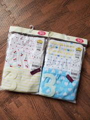 【新品未使用】女の子ショーツ　三枚セット×２