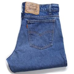 80s USA製 Levi'sリーバイス 506 デニムパンツ W33 L30★ビンテージ オールド ジーンズ ストレート スリム ハチマル
