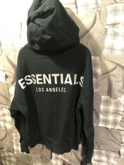 FOG ESSENTIALS エフオージーエッセンシャルズ LA Limited 3M LOGO PULLOVER HOODIE プルオーバーパーカー サイズXS ブラック　FK