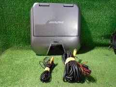 ALPINE TMX-R1050VG/GB 後部座席用モニター 割れ無 動作OK ALPINE 10.2インチ フリップダウンモニター TMX