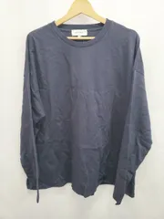 ◇ Θ ◎ ●未使用● MONO-MART モノマート タグ付き 長袖 Tシャツ カットソー サイズM ダークネイビー メンズ E  【1505290027823】