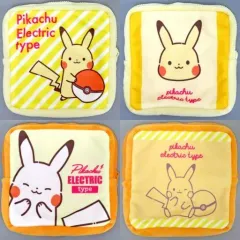 【中古】バッグ 全4種セット Pikachuスクエアポーチ 「ポケットモンスター」