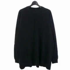 リックオウエンス Rick Owens ロングTシャツ トレーナー 無地 長袖 M ブラック 黒 RU17F8283-BAのサムネイル