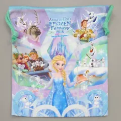 【中古】雑貨 集合 巾着 「アナと雪の女王 アナとエルサのフローズンファンタジー 2018」 東京ディズニーランド限定