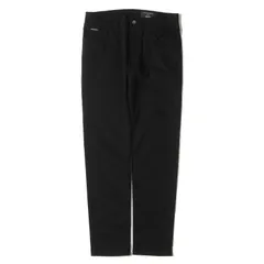 美品 DOLCE&GABBANA ドルチェ&ガッバーナ パンツ サイズ:48 プレートロゴ ストレッチ コットン スキニー パンツ デニム ブラック 黒 イタリア製 ボトムス ズボン ジーンズ ジーパンのサムネイル