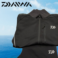 DAIWA ダイワ ジャージスーツ ブラック 防寒着 MENS