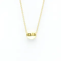 極美品 オールドティファニー ビーン スモール k18ネックレス TIFFANY&Co. ティファニー ビーン ネックレス 18金 K18イエロー