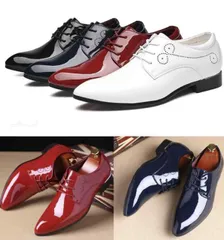 種類148：45/K：パテントレザー ブラック レディース シューズ 靴  ブーツ パンプス サンダル オシャレ 小物 アイテム EUサイズ表記  アップ メンズカジュアル 革靴 ブライト レザー フォトスタジオ 撮影用 紳士靴 