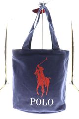 【美品】 ポロ ラルフローレン（POLO RALPH LAUREN）トートバッグ
