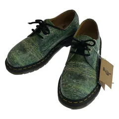 Dr.marten ✨1461 希少カラー　グリーン　3ホール マーチン UK7 1461 ダークグリーンステッチ 3 ホール シューズ