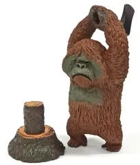 【中古】トレーディングフィギュア オランウータンと薪割り 「朝隈俊男のアニマルキャンプ -アニ・キャン- Part.3」