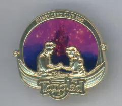 【中古】バッジ・ピンズ 集合 オリジナルピンバッジ 「塔の上のラプンツェル」 ディズニー★JCBカード＆ディズニーカードクラブ会員限定