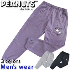 スヌーピー 裏起毛 スウェット パンツ メンズ グッズ 犬 PEANUTS S1444-123A