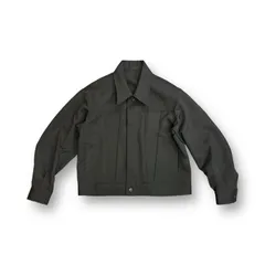 美品 RAINMAKER 23AW STUDIOUS別注 BLOUSON ウールギャバジン ブルゾン ジャケット レインメーカー ステュディオス RM232-051 ブラック 4  68668A3のサムネイル