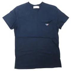 2025年最新】Maison kitsune tシャツ ネイビーの人気アイテム