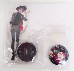 【未開封】/渡会雲雀 アクリルスタンド＆缶バッジセット にじさんじ VOLTACTION Half Anniversary
