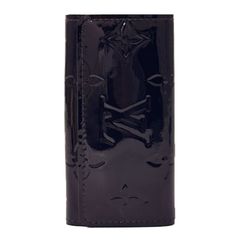 ルイ・ヴィトン LOUIS VUITTON キーケース モノグラムヴェルニ レディース ブランド モノグラムヴェルニ ミュルティクレ4 アマラント M93517 4連キーケース ワインレッド バーガンディ おしゃれ 【中古】