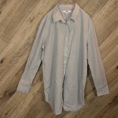 JUNYA WATANABE アシンメトリーストライプ長袖シャツ - メルカリ