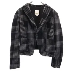 ディーゼル ショート丈 チェック柄 テーラードジャケット S ブラック 他 DIESEL ブレザー レディース 【中古】  【231012】のサムネイル
