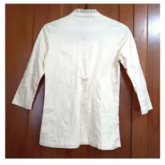 【美品☆MICHEL KLEIN】ミッシェルクラン　レディース　長袖ブラウス　size36