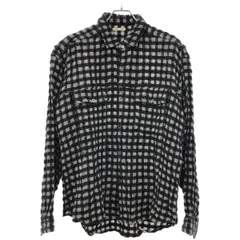 HEUGN ユーゲン 22AW Bobby Check ウールボビーチェックシャツ SHIRT 056 ブラック 2 - メルカリ