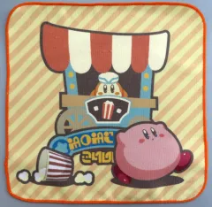 【中古】タオル・手ぬぐい カービィ＆ワドルディ(ポップコーンスタンド)/プリントタオル おみやげ☆タオルコレクション 「一番くじ 星のカービィ WELCOME TO THE NEW PARK!」 G賞
