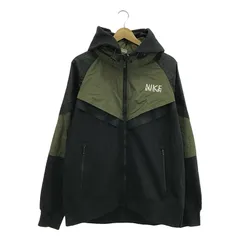 【美品】  sacai / サカイ | × NIKE / ナイキ  AS M NRG FULL ZIP HOODIE / 異素材 切替 ジャケット フーディ | XXL | カーキ/ブラック | メンズ