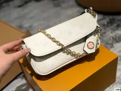 LV/ルイヴィトンWALLET ON CHAIN IVY、脇バッグ、斜めショルダーバッグ、Hermesビーチバッグ、財布、鍵バッグ、小銭入れ、手持ちバッグ、バッグ、-MM輸入
