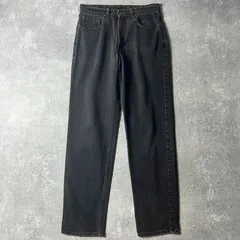 90s Levis 550 0260 ブラック デニム パンツ 34 34 / 90年代 リーバイス カナダ製 オールド ジーンズ ジーパン 黒