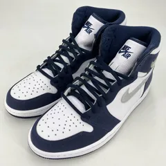 【イオン広店】 中古 NIKE AIR JORDAN | ナイキ　エアー　ジョーダン スニーカー Air Jordan 1 High OG CO.JP DC1788-100 ネイビー 26.5cm 【126】