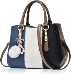 T.Y.ryanryan ショルダーバッグ レディース 斜めがけ ハンドバッグ 肩掛け トリコロール( カーキ)