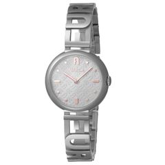 【在庫処分】BANGLE バングル シルバー 3D 文字盤 ステンレススチール FURLA クォーツ 28.5MM フルラ Watch Jewelry 腕時計 Accessory アクセサリー [FURLA] WW00049002L1 レディース
