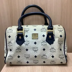 【2WAY】 MCM ボストンバッグ 大きいサイズ 総柄 レザー ロゴモノグラム 2WAY】 MCM ボストンバッグ 大きいサイズ 総柄 レザー ロゴ