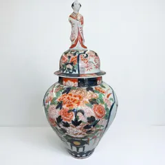 総手描き 明陶 六角 沈降壺 沈香壺 御所車デザイン 有田焼 Amazon.co.jp: 超大型有田焼 金龍窯 博山作 飾壺 沈降壺 高さ約