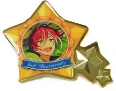 【中古】バッジ・ピンズ(キャラクター) 逆先夏目 2ndアニバーサリーピンズ 「一番くじ あんさんぶるスターズ!～ありがとう、転校生ちゃん☆～」 L賞