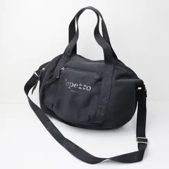 レペット repetto ボストン2wayショルダーバッグ/ブラック 黒 カバン 鞄 ハンドバッグ ダンス【2400013528696】のサムネイル