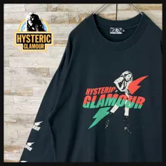01953U【美品・超人気モデル】ヒステリックグラマー / HYSTERIC GLAMOUR☆ヒスガール ロングＴシャツ