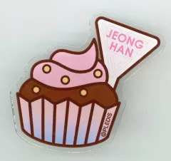 【中古】バッジ・ピンズ(男性) ジョンハン アクリルバッジ 「SEVENTEEN CAFE」