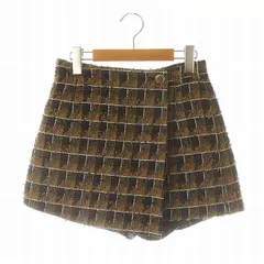 sheller チェックキュロット sheller vivid新品 チェックツイードキュロット